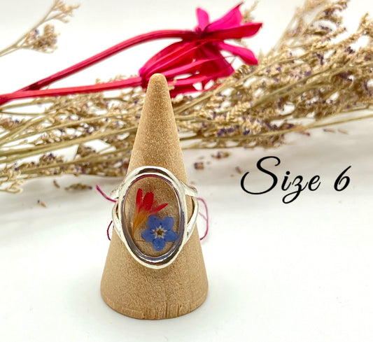 Forget me not ring
