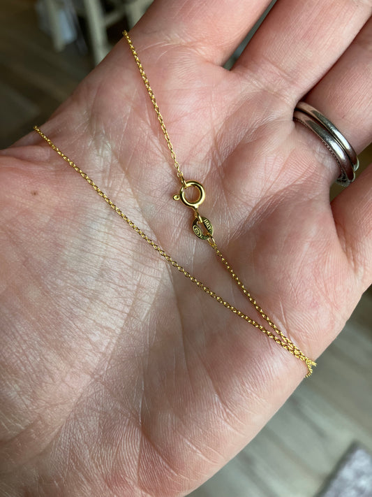 18k gold vermeil chain upgrade