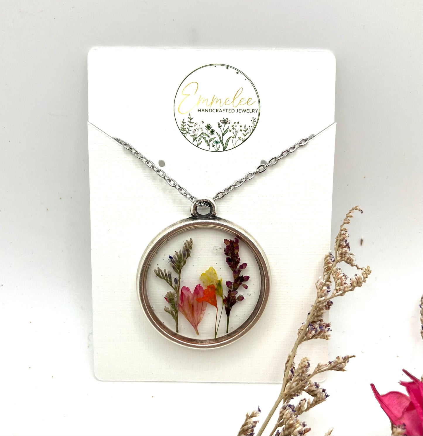 Multi flower necklace
